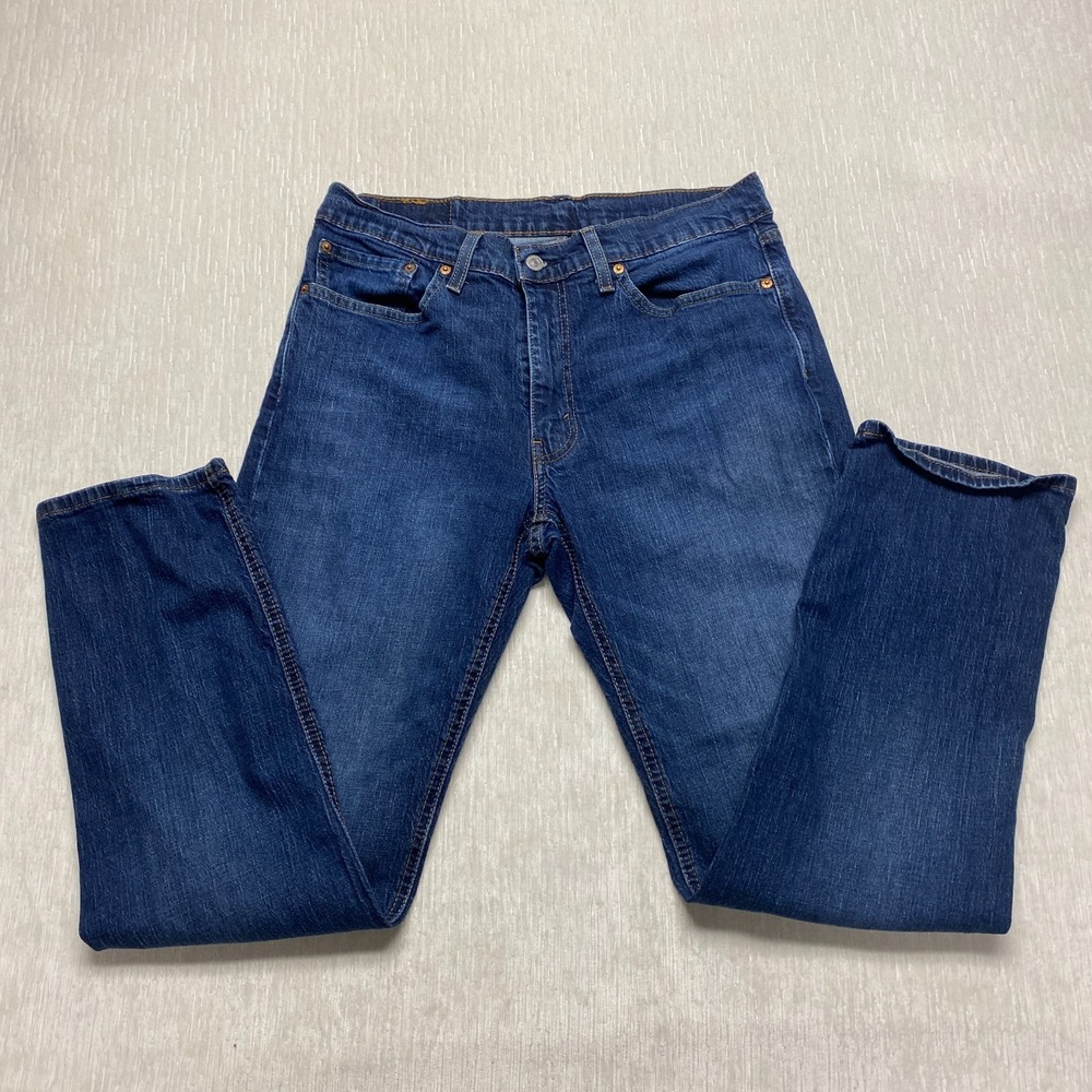 Levi's 541 Athletic Taper Fit Jeans Mens 34x32 Blue Denim 18181-0692